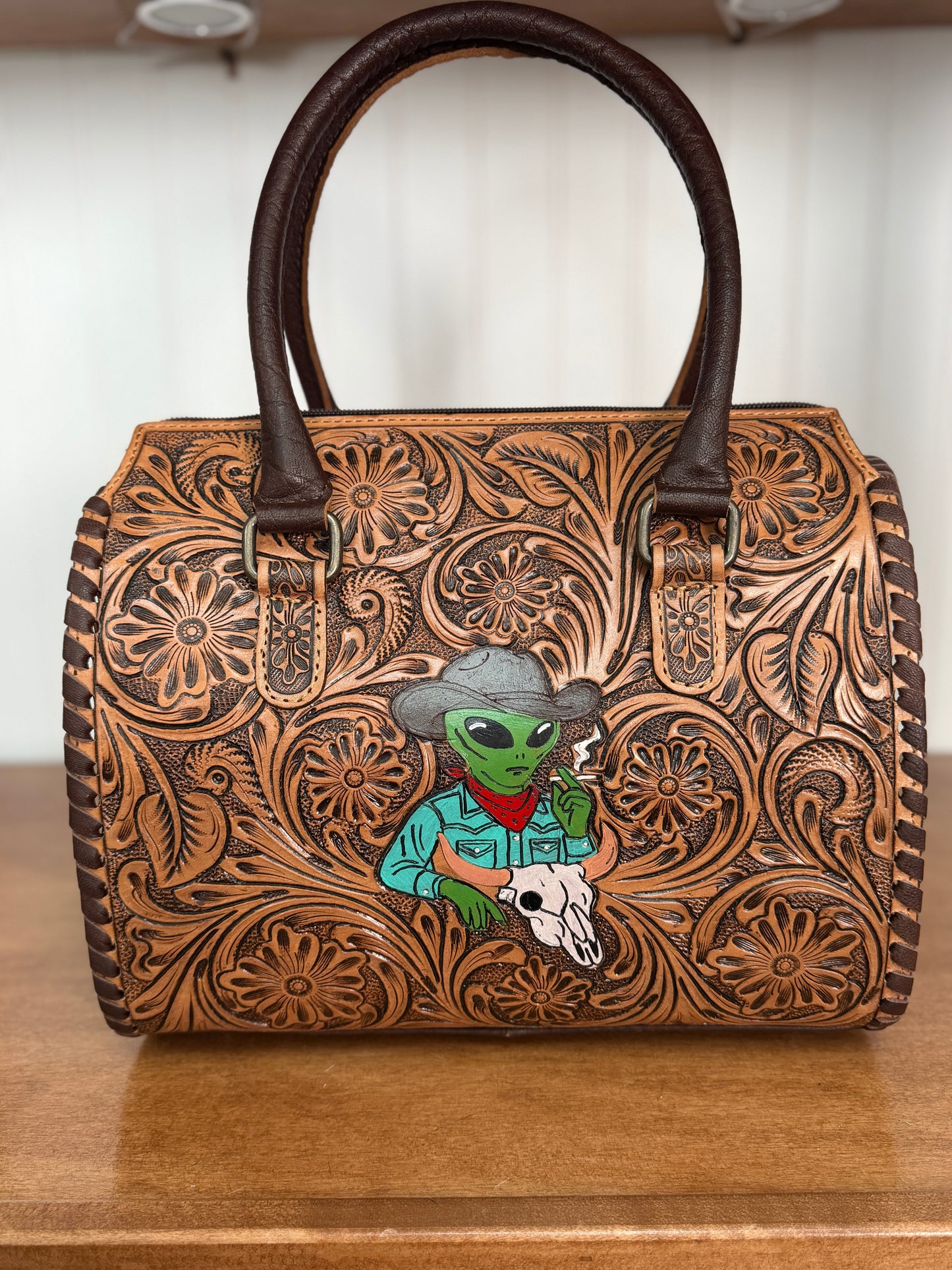 Cosmic Cowgirl Western Speedy Bag
