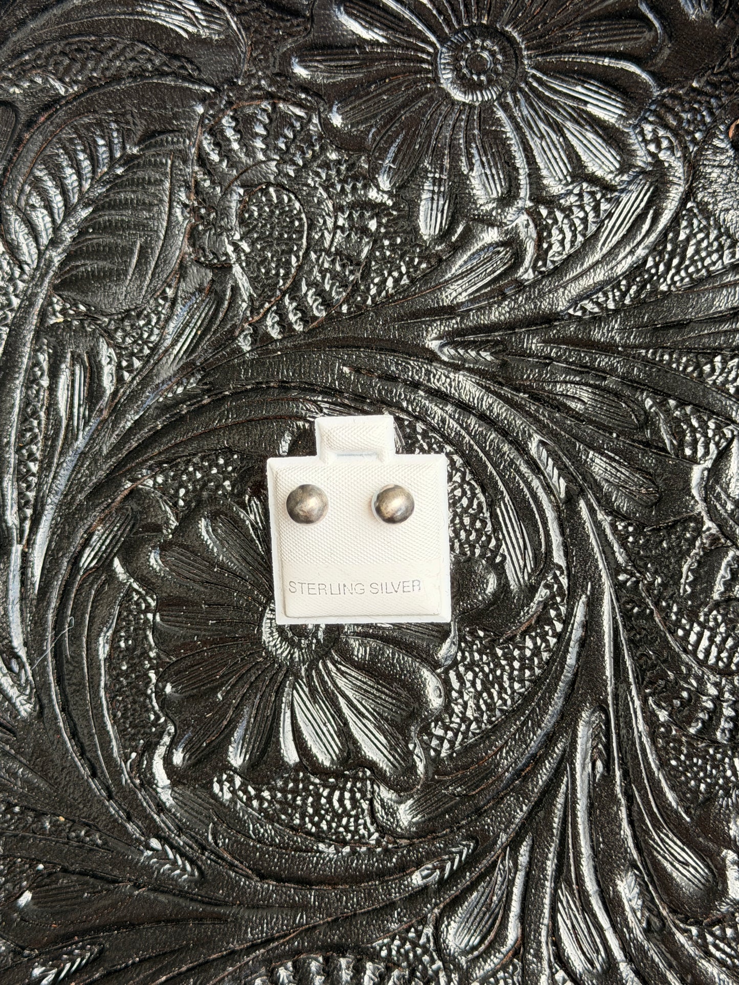 925 Sterling Silver Pearl Stud Earrings
