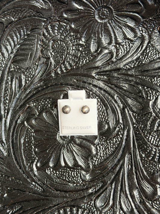 925 Sterling Silver Pearl Stud Earrings