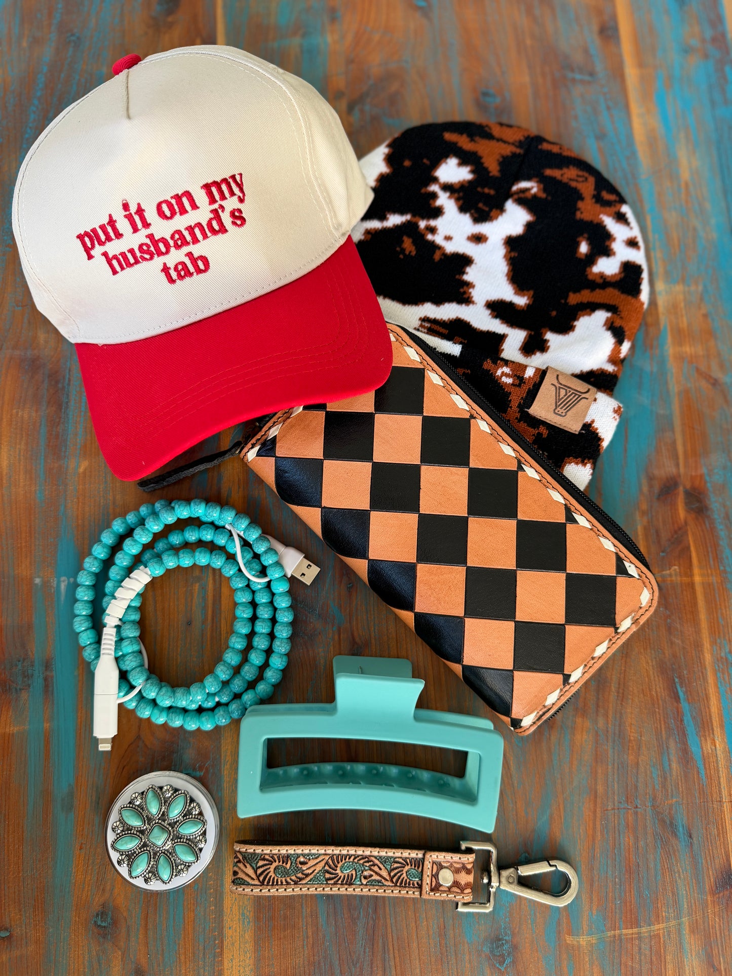 7 Piece Western Accessory Mystery Surprise - Woman's Western Stocking Stuffers