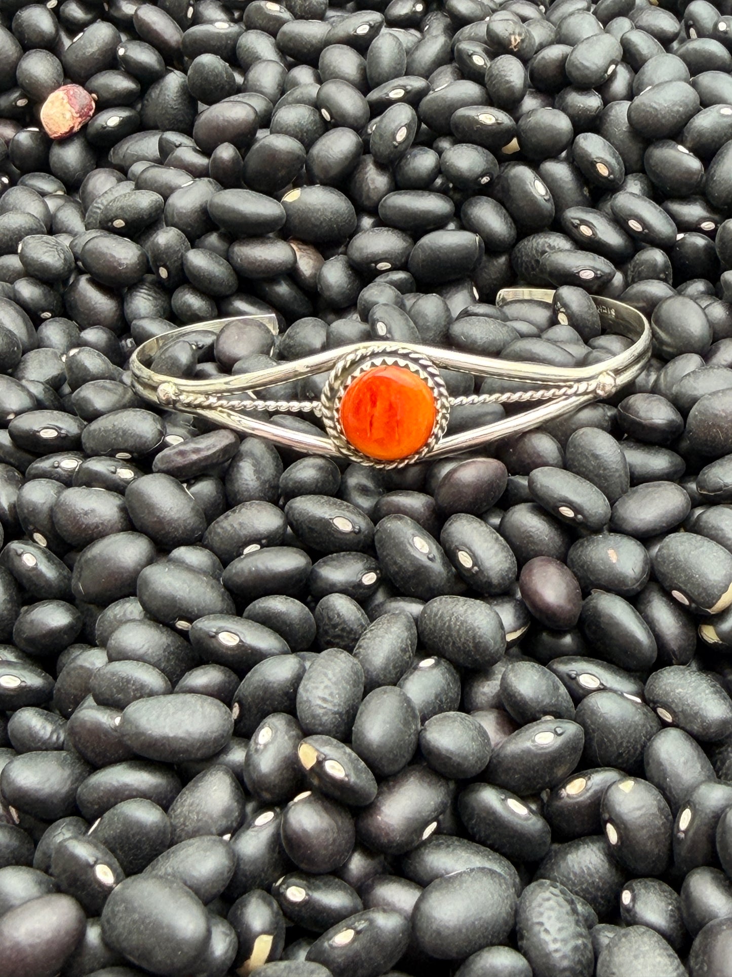 Esther White Navajo Handmade Sterling Silver Cuff Bracelet | Signed & Stamped 925