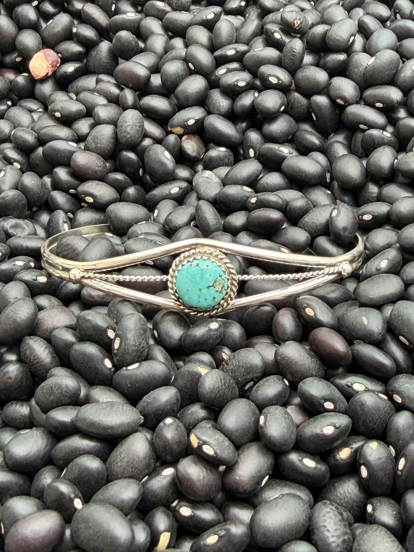 Esther White Navajo Handmade Sterling Silver Cuff Bracelet | Signed & Stamped 925