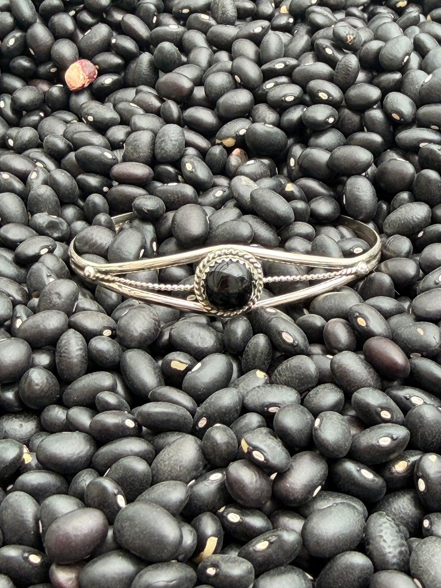 Esther White Navajo Handmade Sterling Silver Cuff Bracelet | Signed & Stamped 925