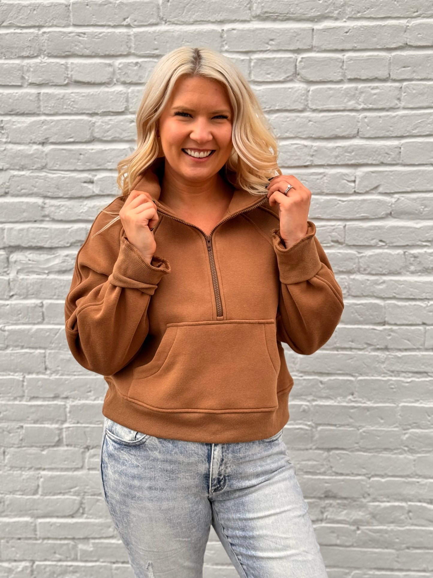 Super soft 1/2 Zip Pullover