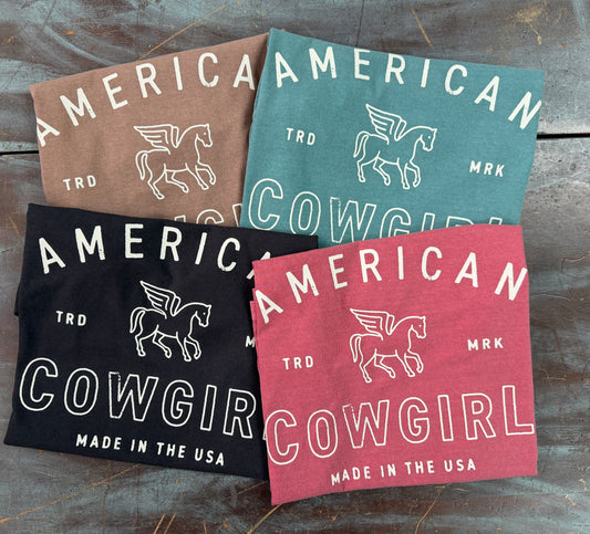 American Cowgirl Graphic Tee