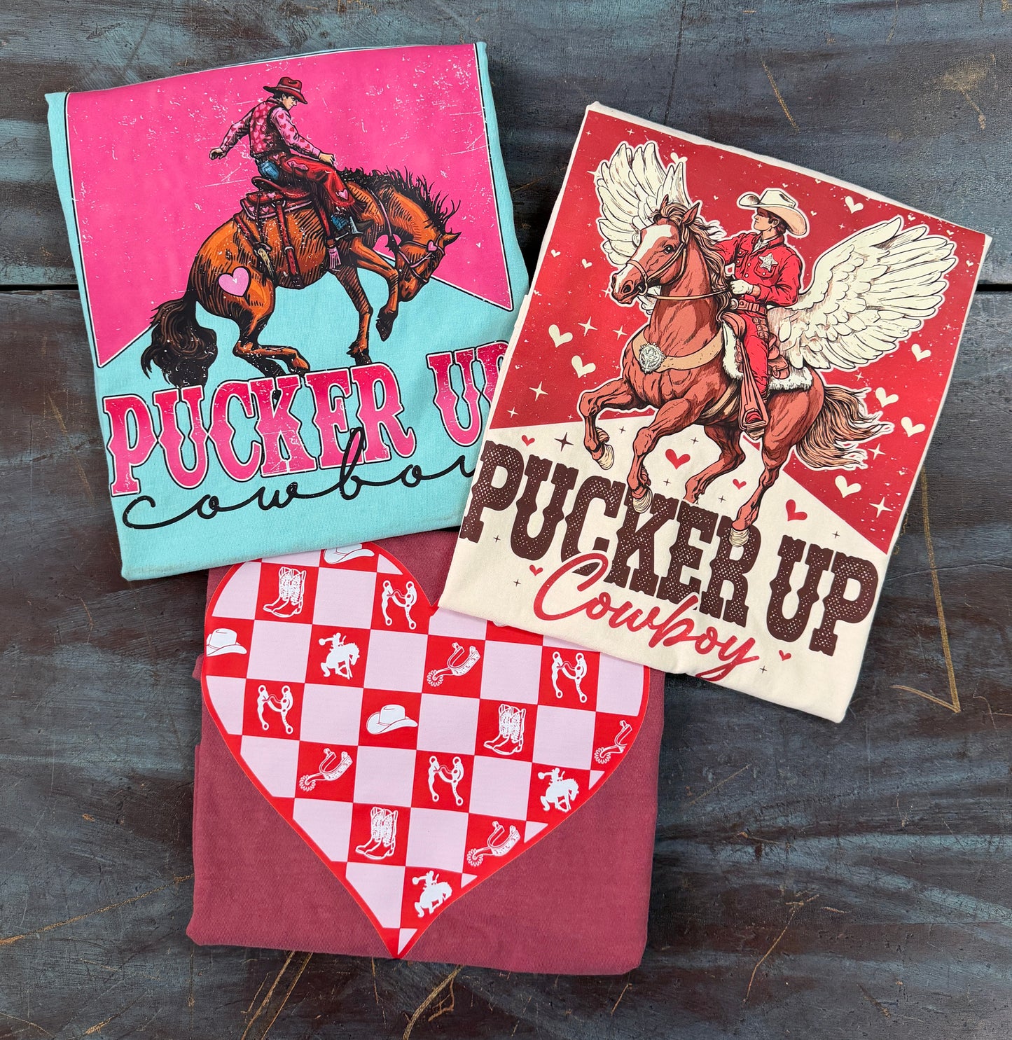 💘 Valentine’s Day Western Mystery Tee Bundle (2-Pack) 💘