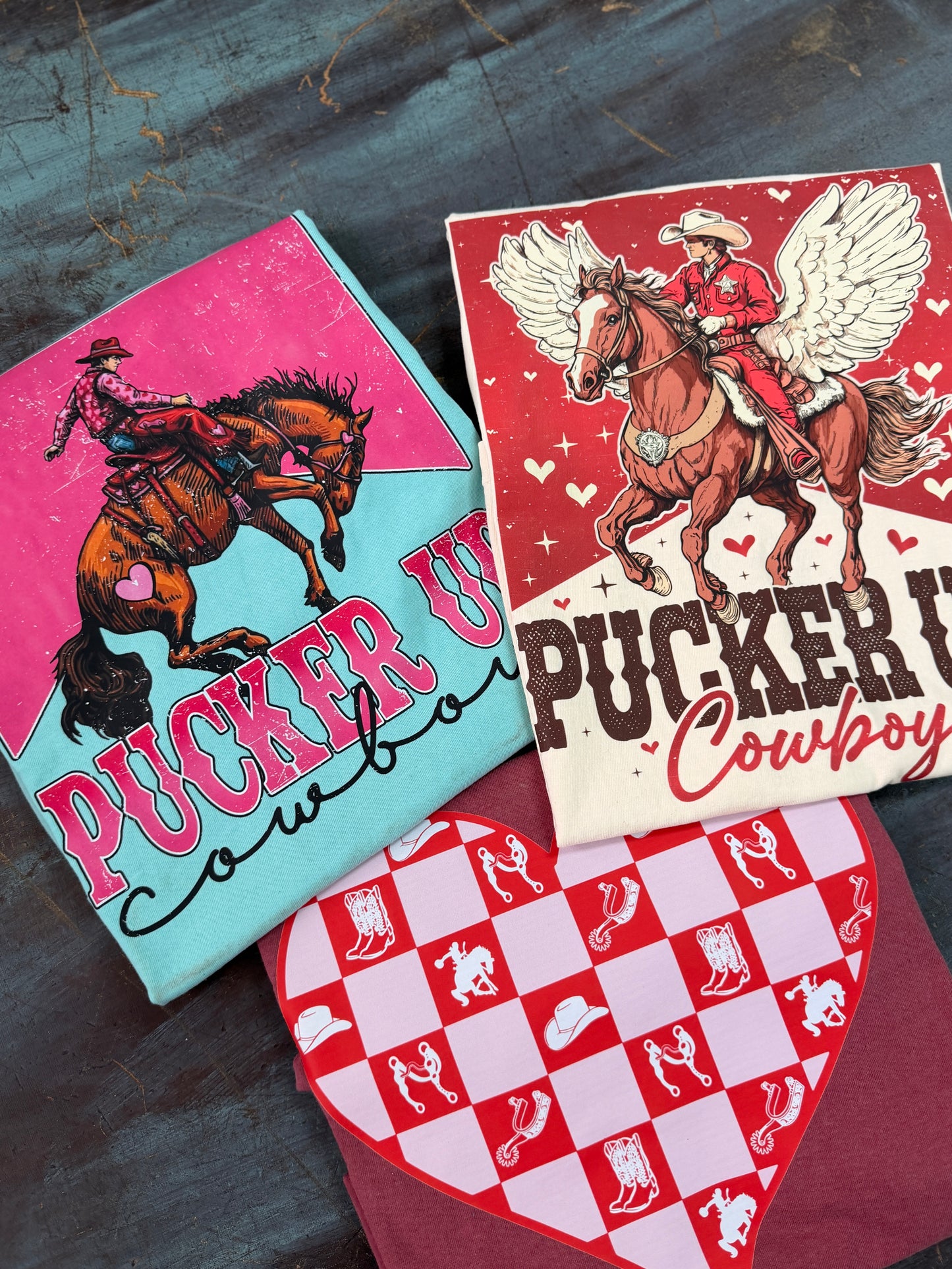 💘 Valentine’s Day Western Mystery Tee Bundle (2-Pack) 💘