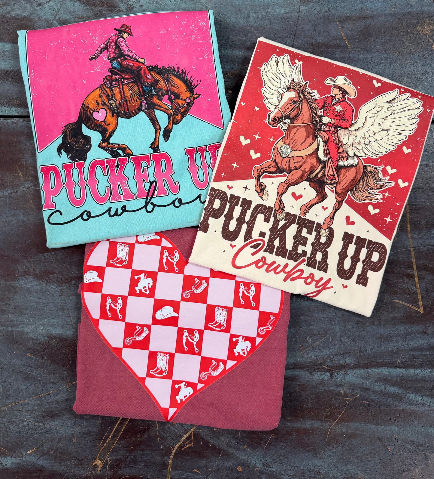 💘 Valentine’s Day Western Mystery Tee Bundle (2-Pack) 💘