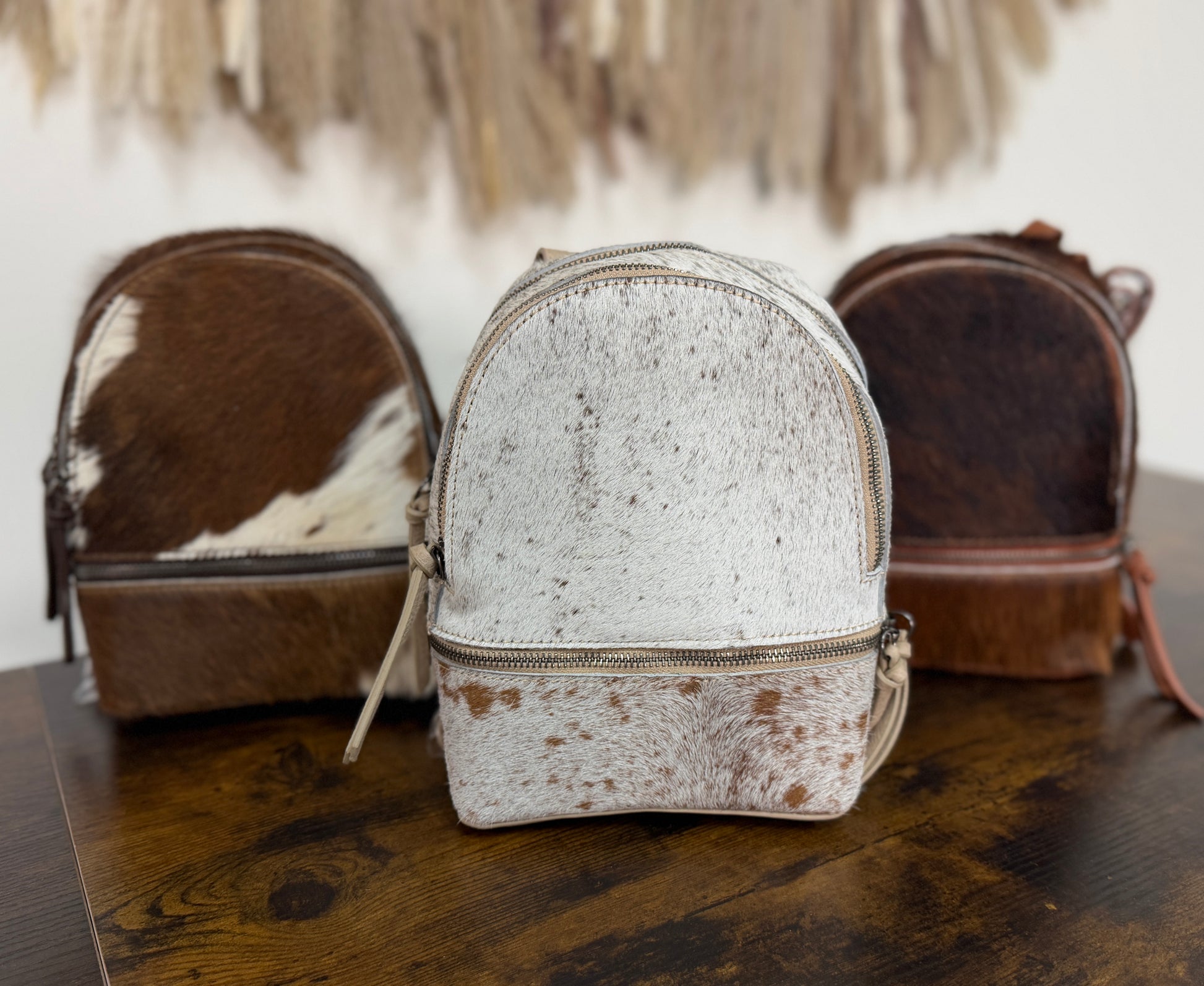 Trinity Ranch Hair-On Cowhide Collection Mini Backpack – Dani Morgans