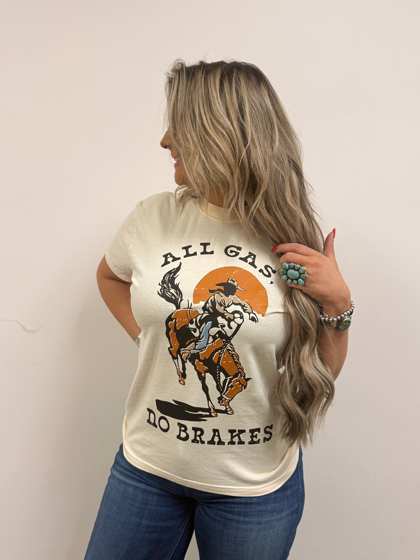 All Gas No Brakes Graphic Tee