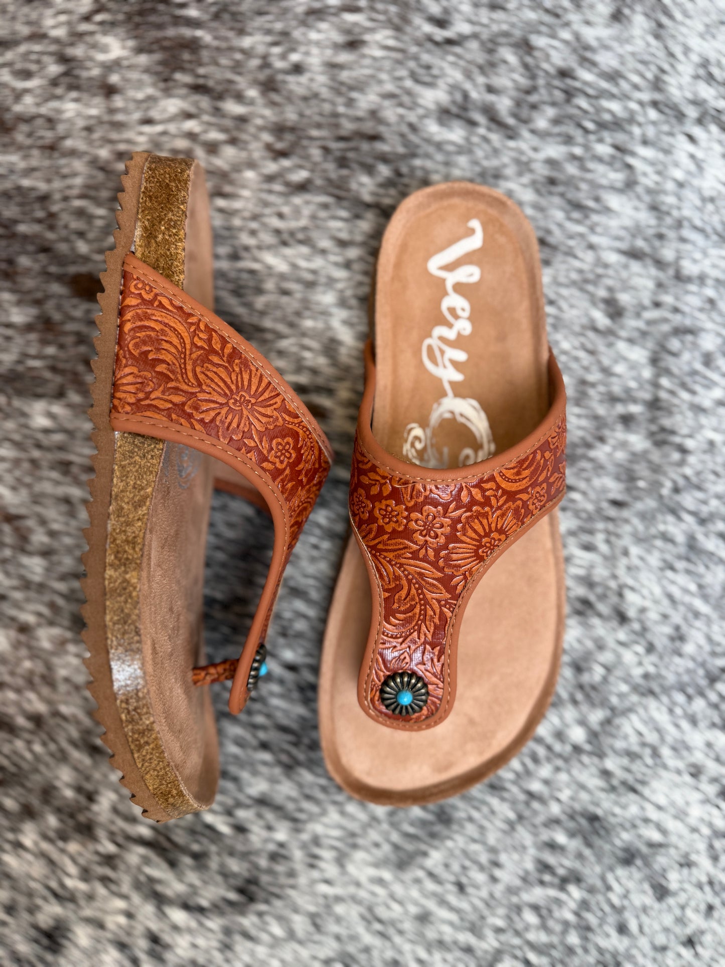 Southern Love Womans Leather Sandals