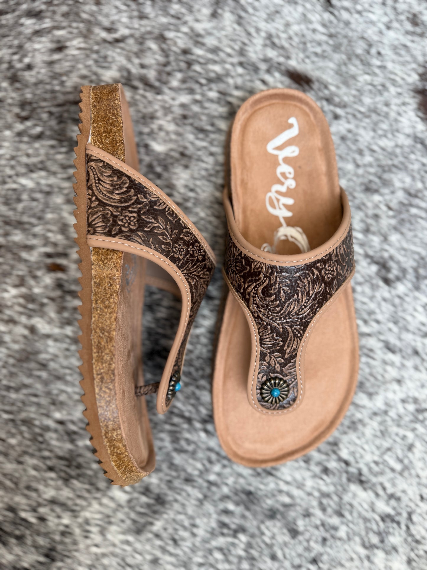 Southern Love Womans Leather Sandals