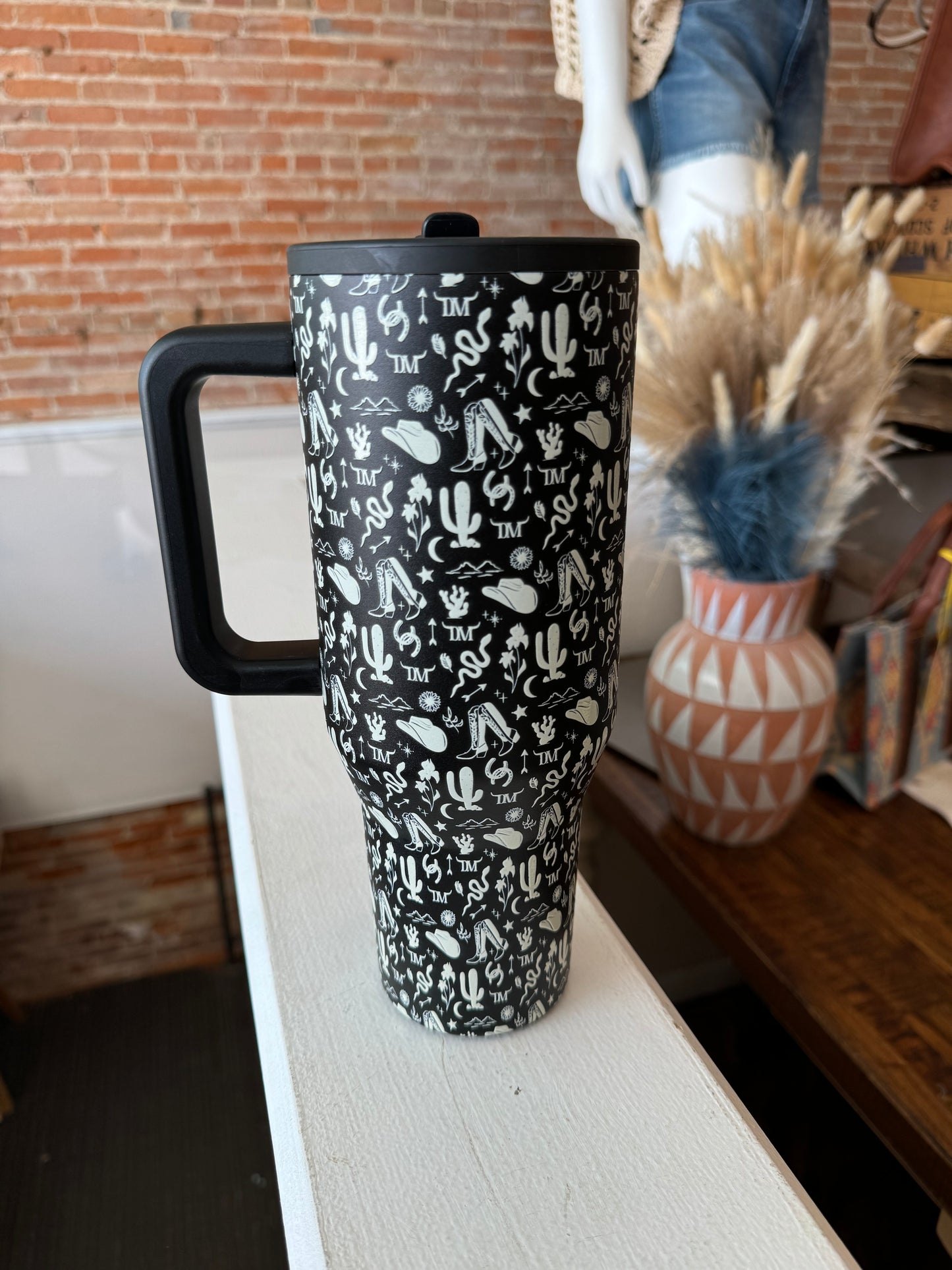 Dani Morgans Western 40oz Leak Proof Tumbler