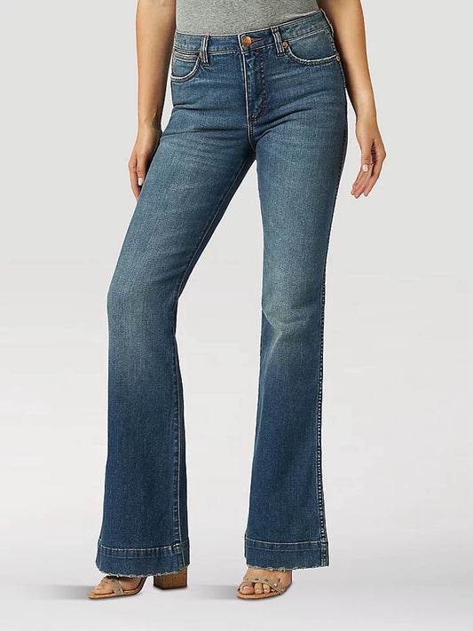 Wrangler Women's Retro Shelby Trouser Western Jean