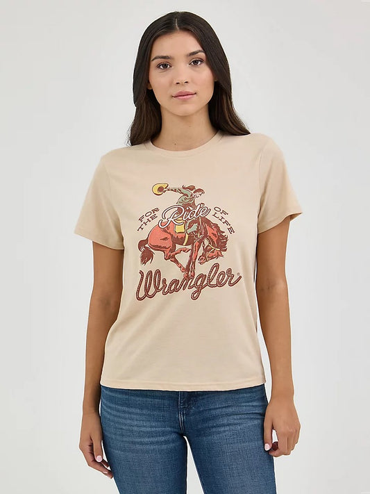 Women's Wrangler® For The Ride Of Life Western Graphic Regular Fit Tee