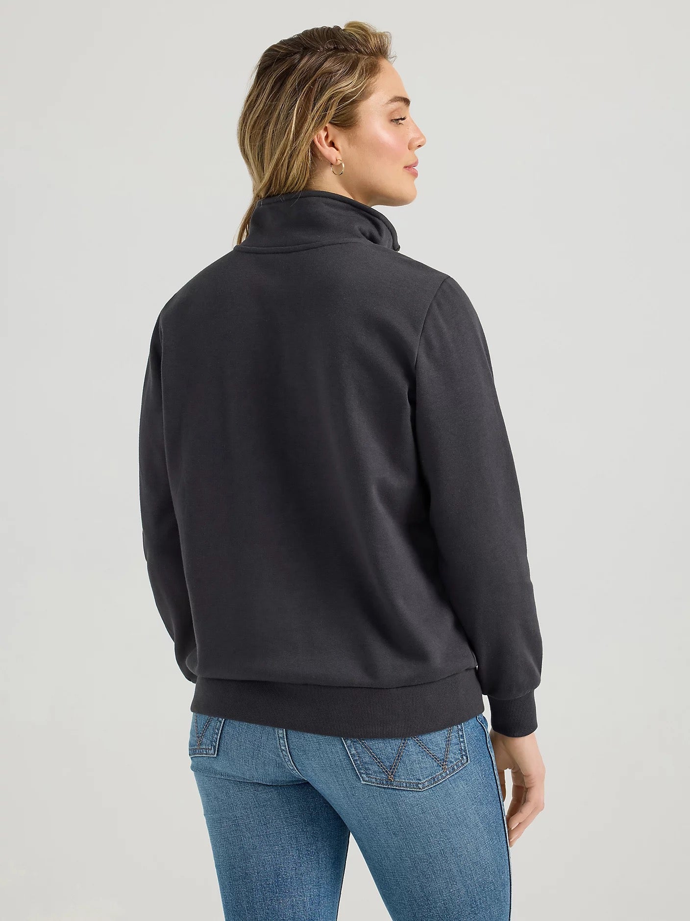 Women's Wrangler® "Long Live Cowboys" Quarter-Zip Pullover