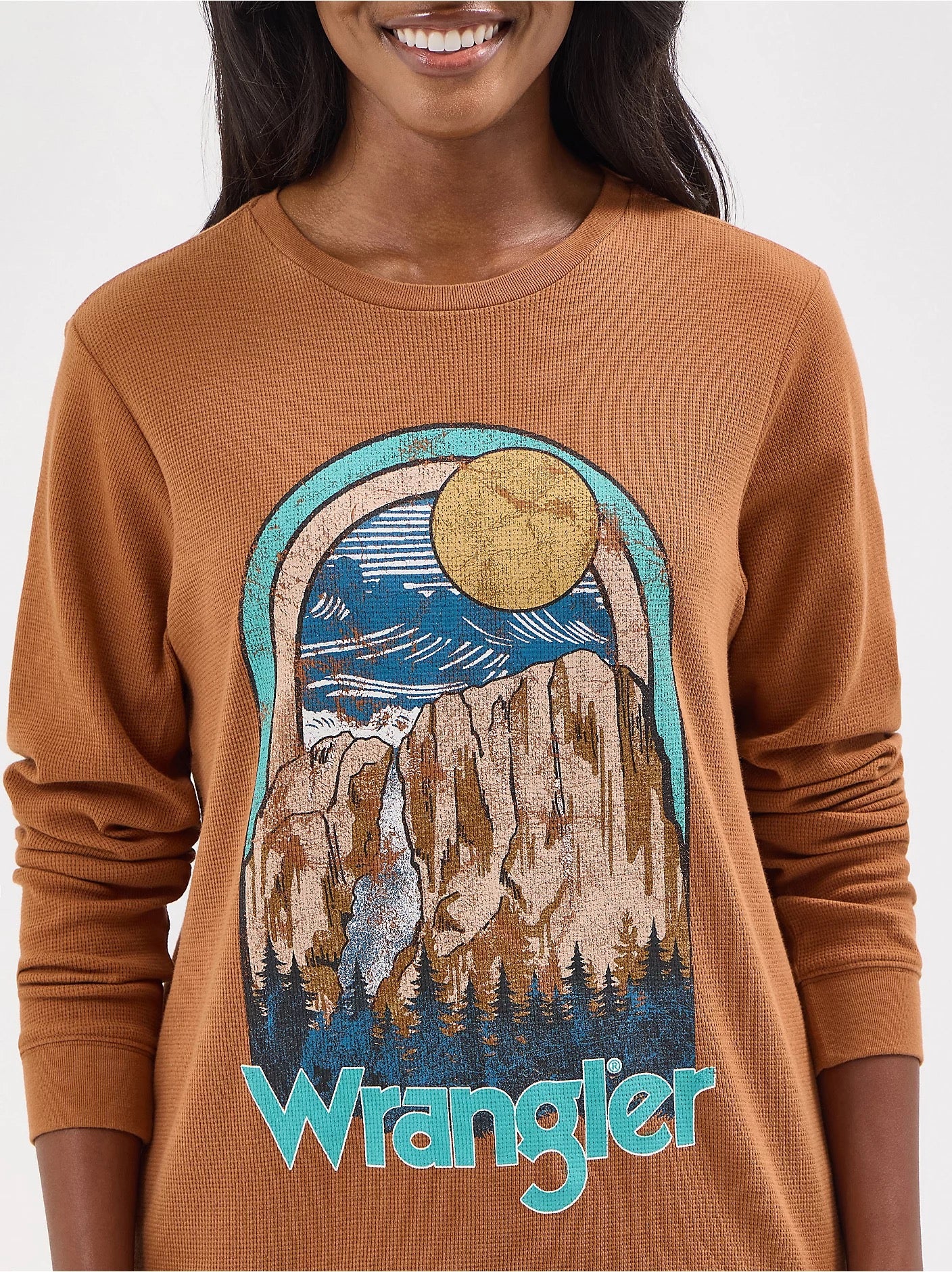 Women's Wrangler Long Sleeve Thermal Graphic Tee