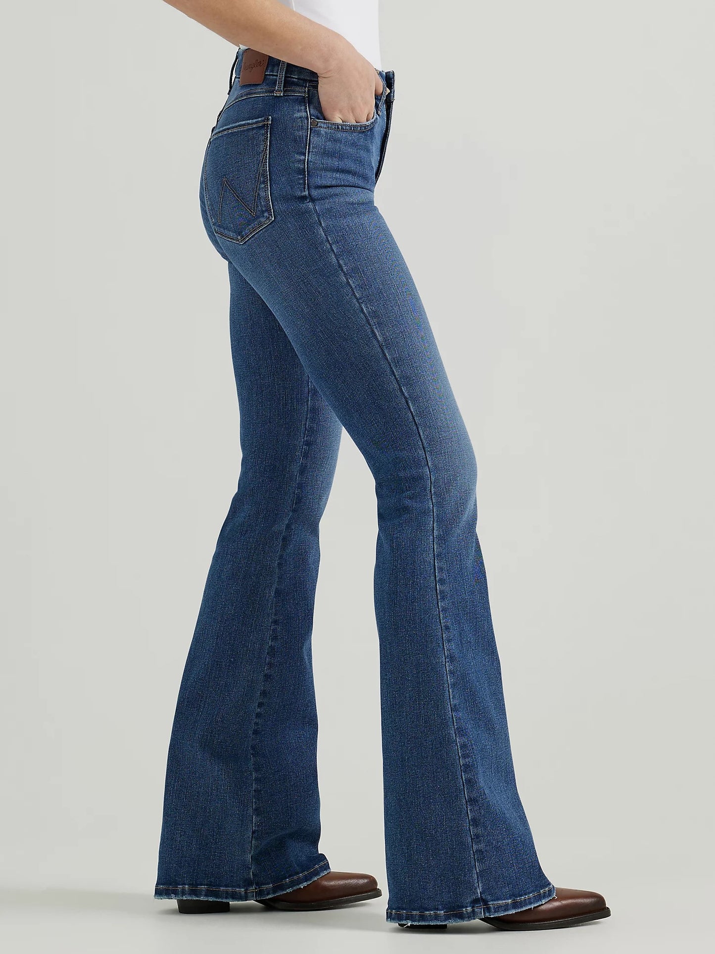 Wrangler Lily High Rise Bespoke Flare Jeans