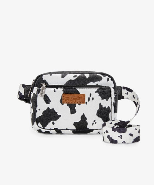 Wrangler Western Womans Cow Print Belt-Bag
