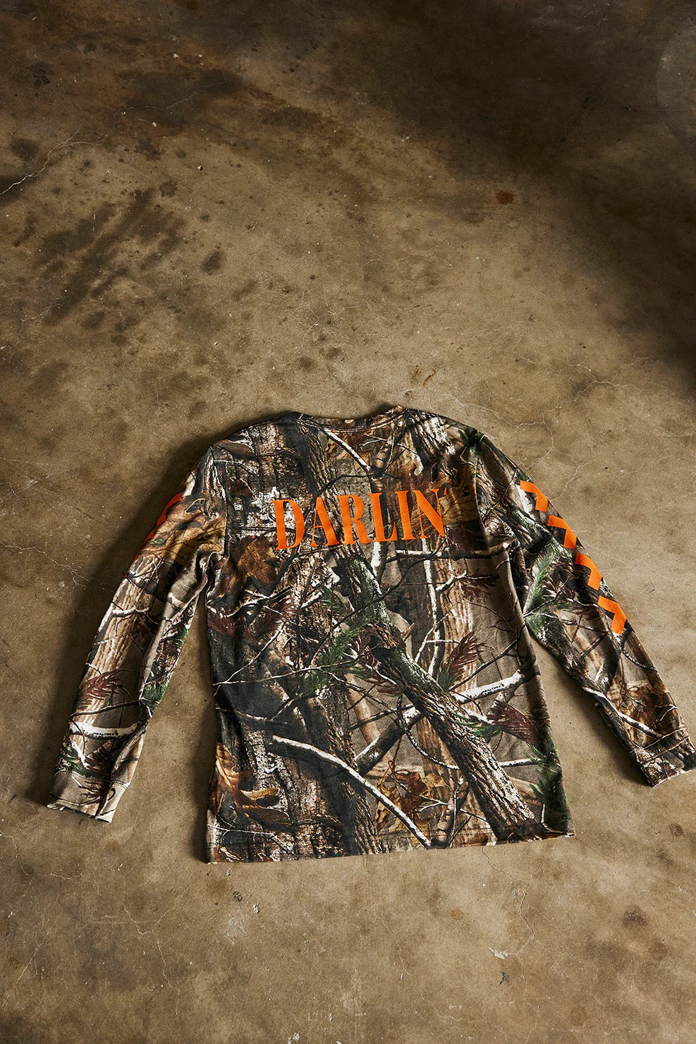 Darlin' Realtree Long Sleeve in Orange