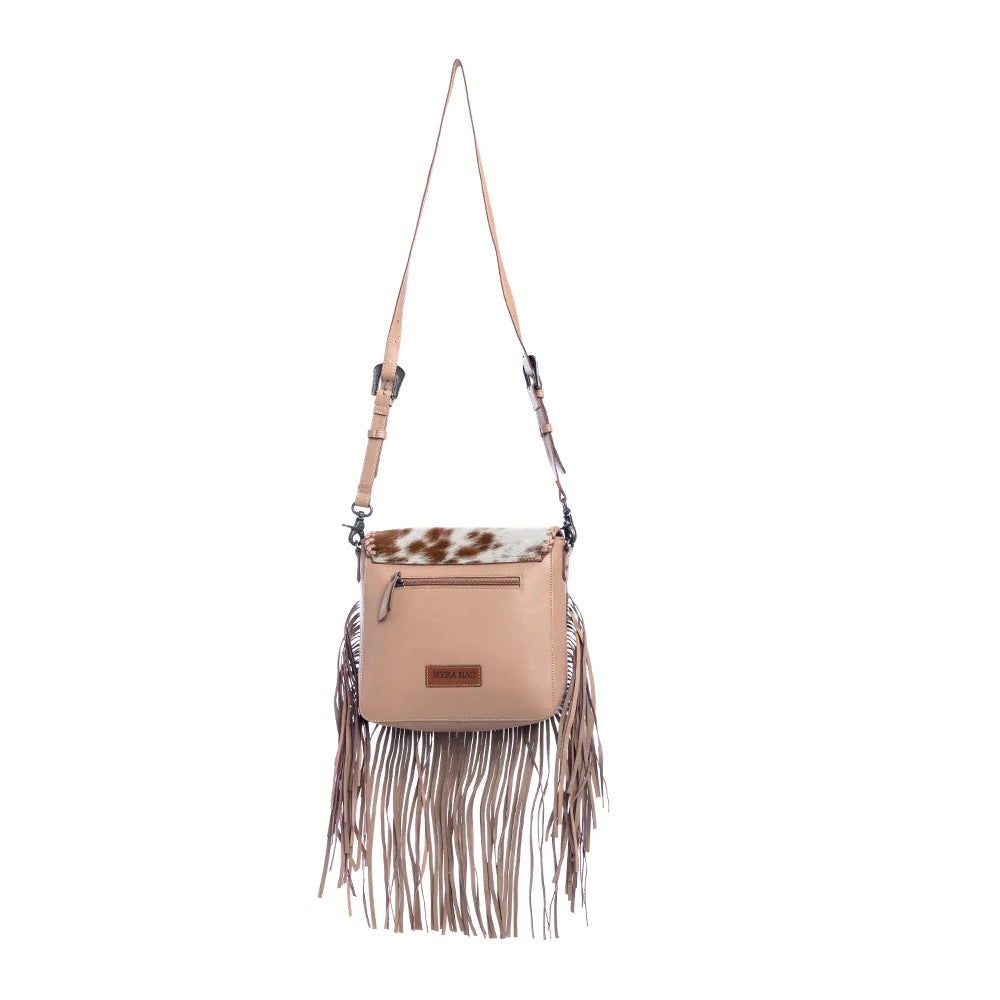 Corona Mia Leather & Hairon Crossbody Bag