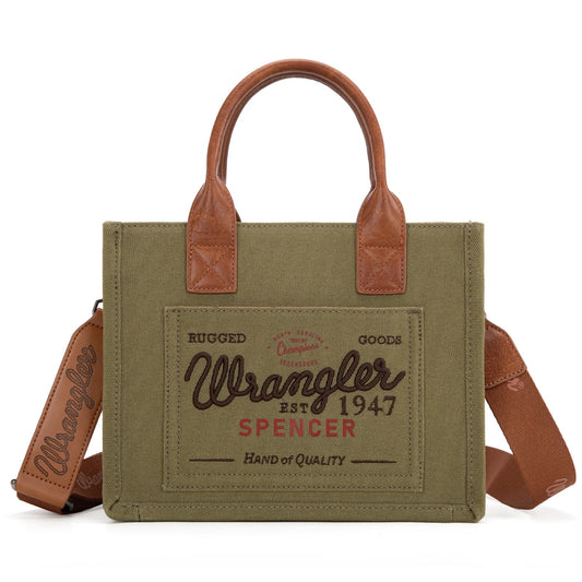 Wrangler Vintage Canvas Tote/Crossbody