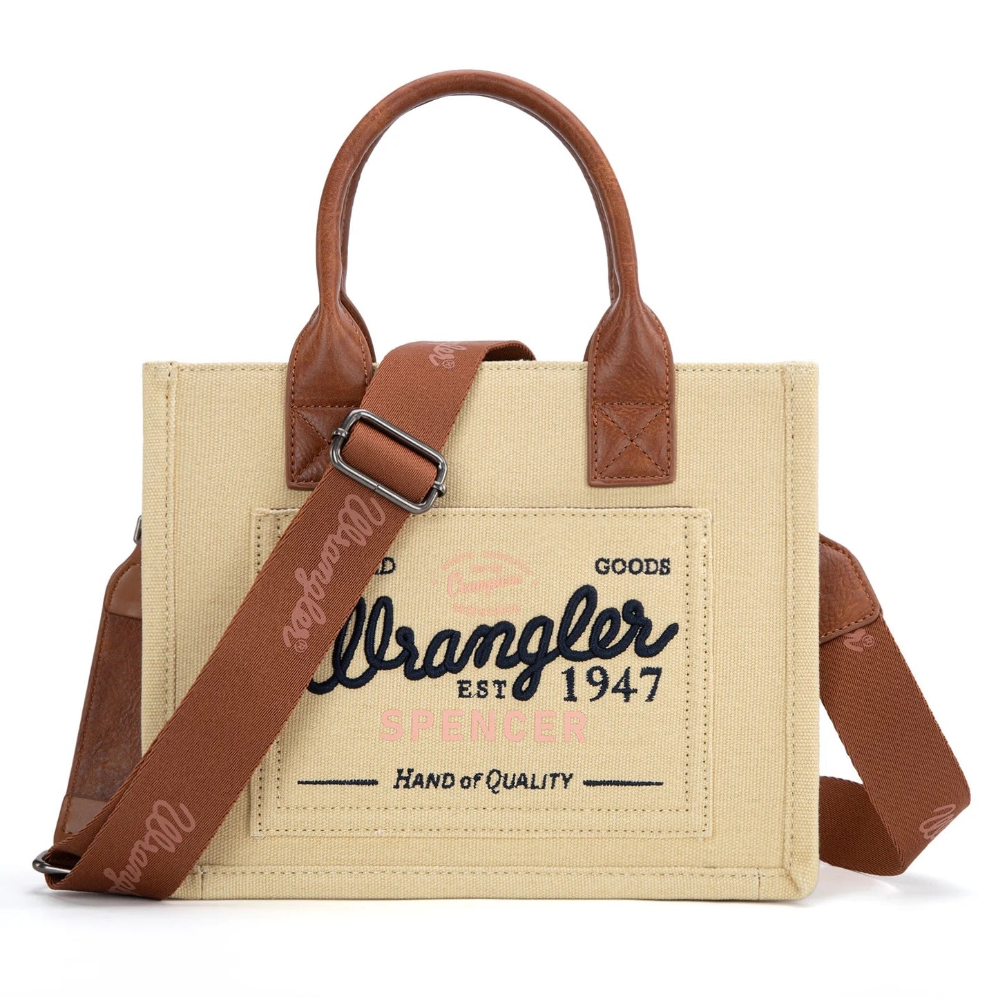 Wrangler Vintage Canvas Tote/Crossbody