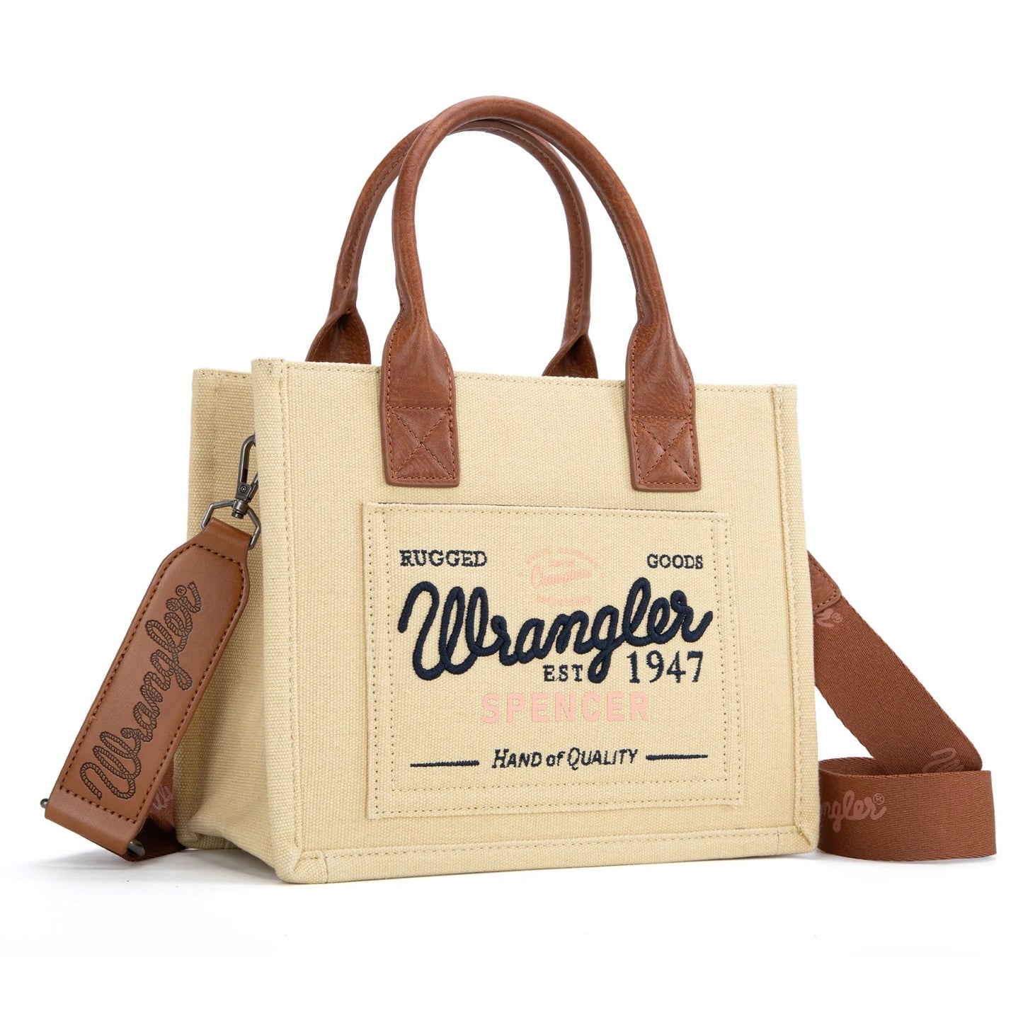 Wrangler Vintage Canvas Tote/Crossbody