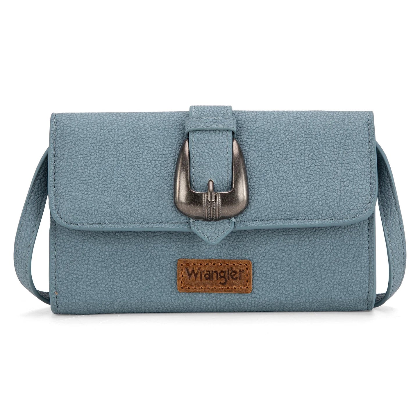 Wrangler Western Buckle Wristlet Clutch Wallet