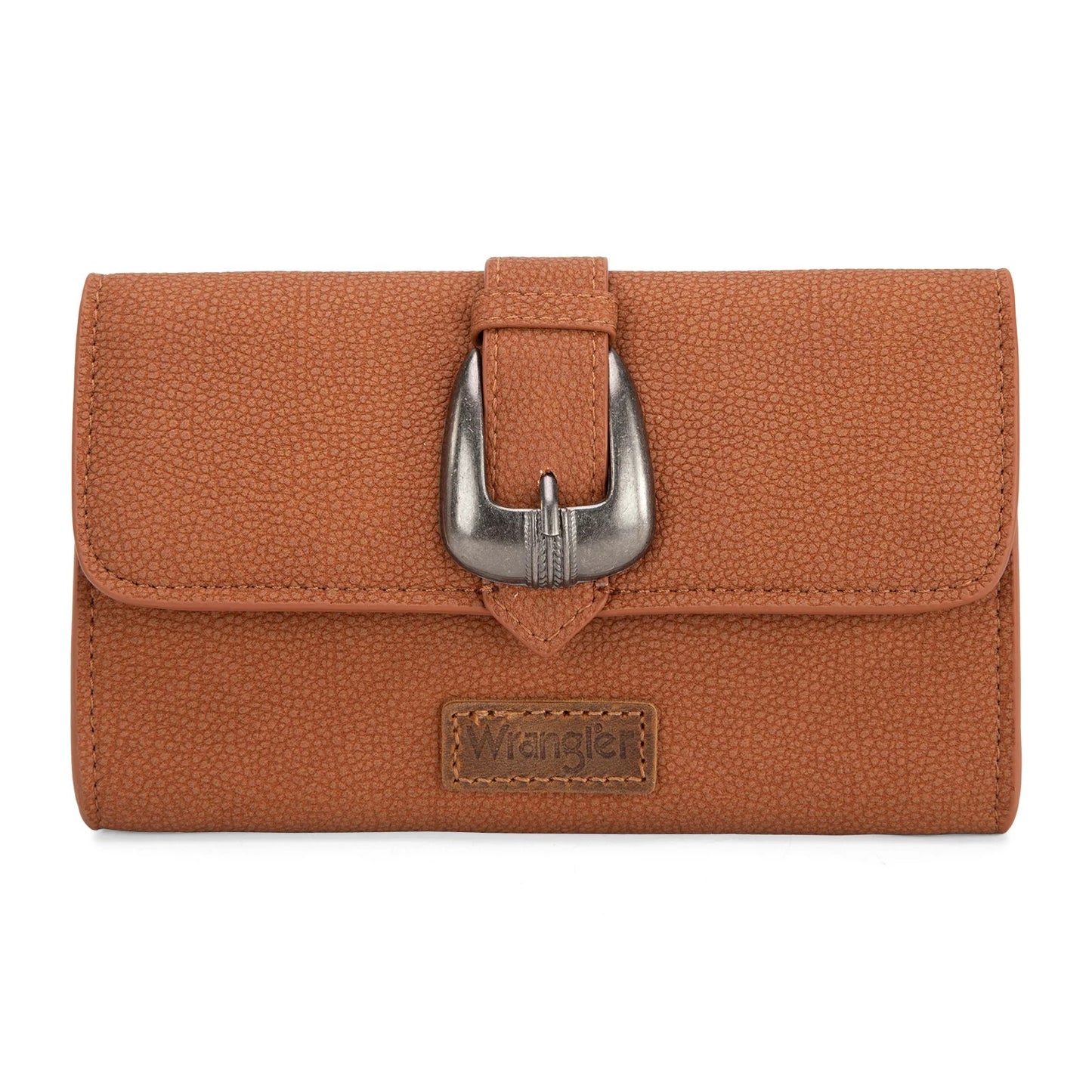 Wrangler Western Buckle Wristlet Clutch Wallet