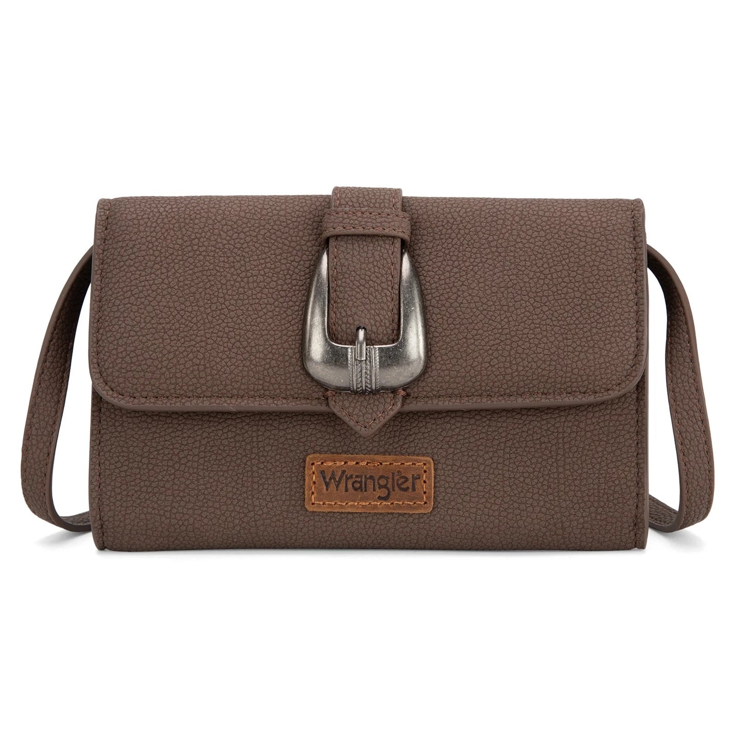 Wrangler Western Buckle Wristlet Clutch Wallet