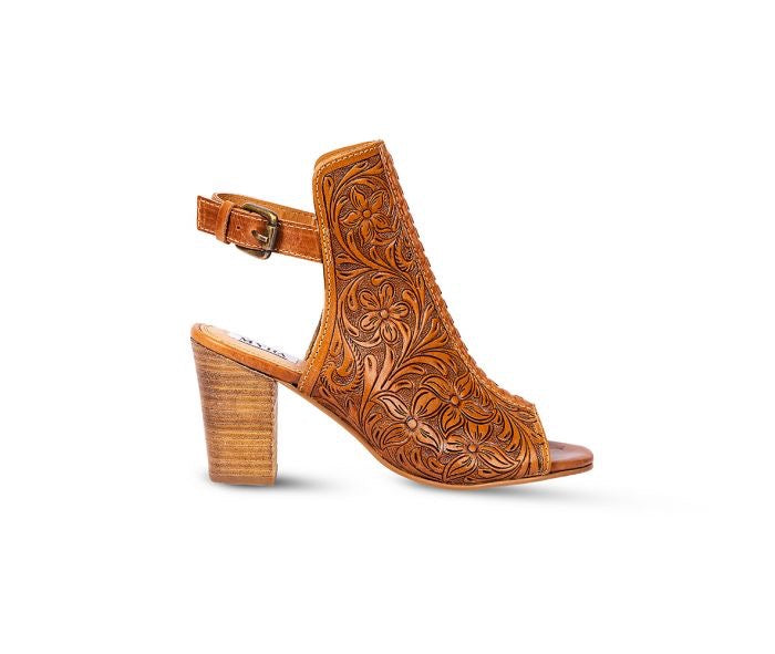 Monika Hand Tooled Leather Boot