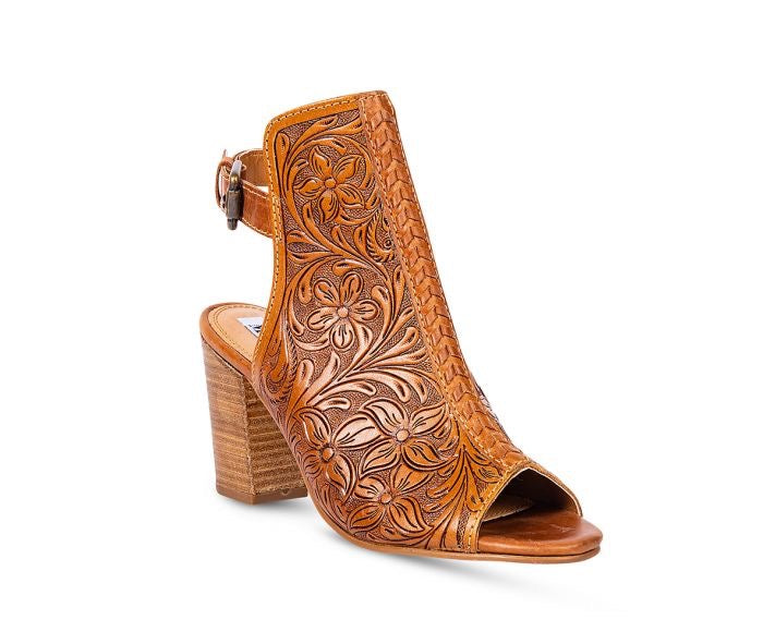 Monika Hand Tooled Leather Boot