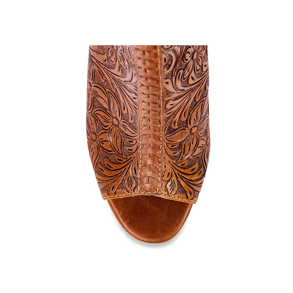 Monika Hand Tooled Leather Boot