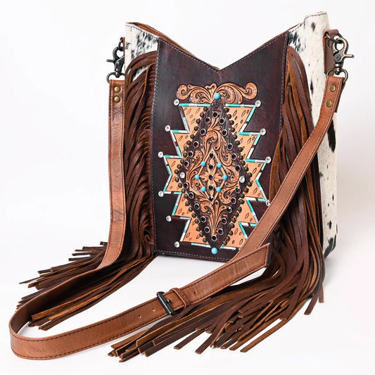 Sunset Mesa Western Leather Hobo Bag- Womans Western Handbag by American Darling