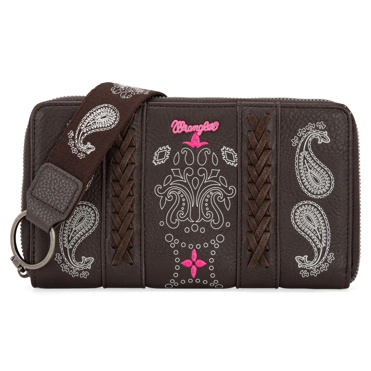 Wrangler Bandana Paisley Print Wallet