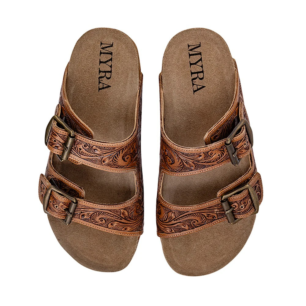 Leather Lovin Footo Sandals by Myra