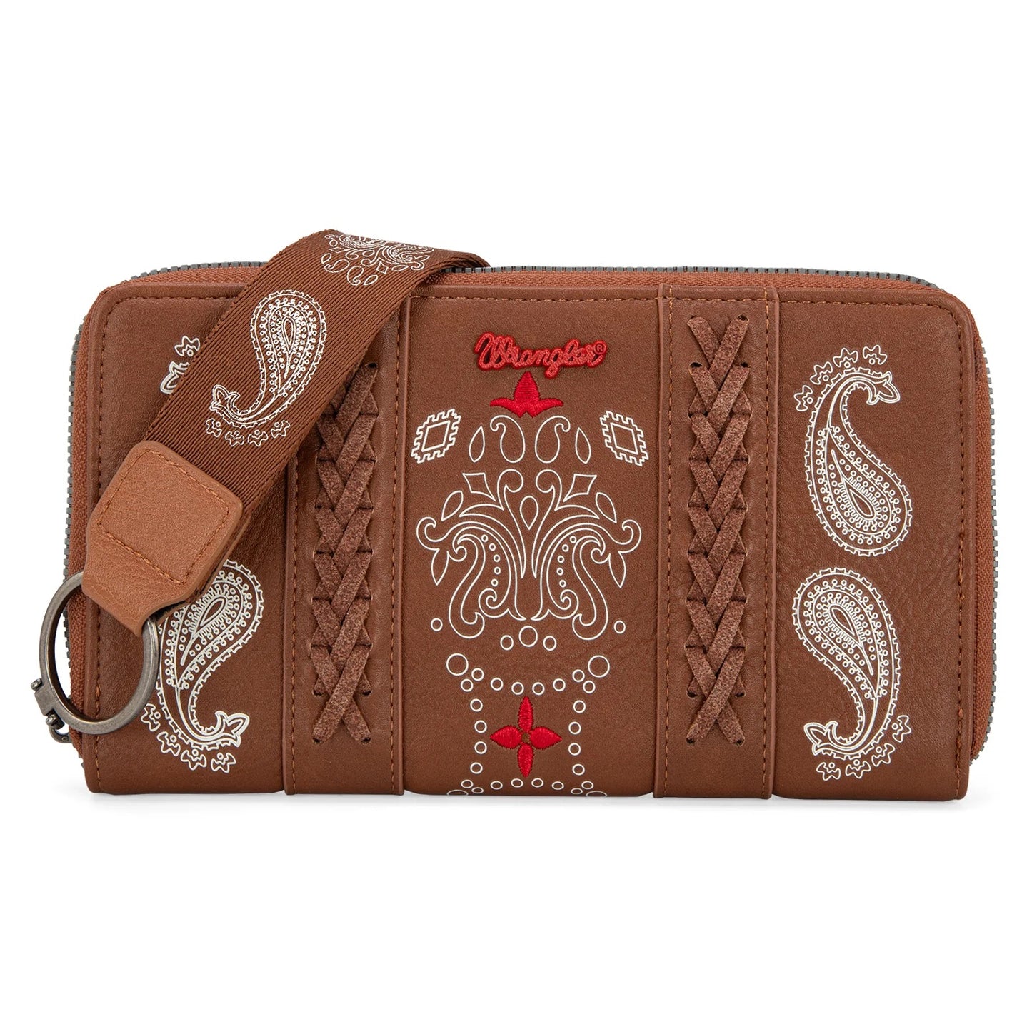 Wrangler Bandana Paisley Print Wallet