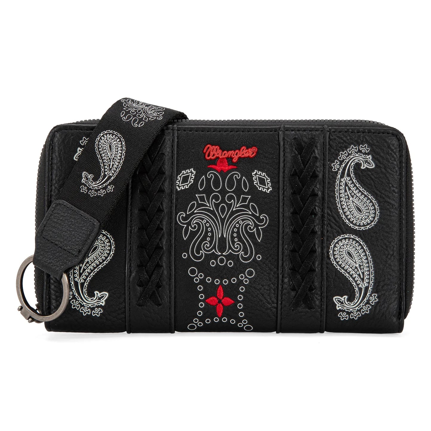 Wrangler Bandana Paisley Print Wallet