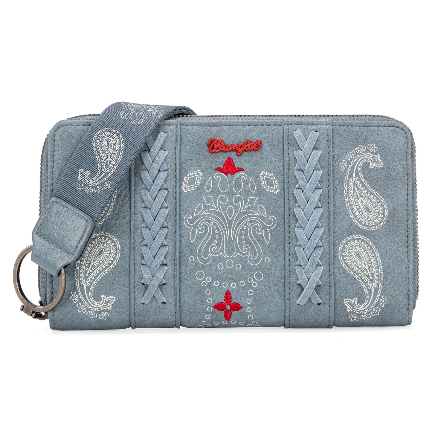 Wrangler Bandana Paisley Print Wallet