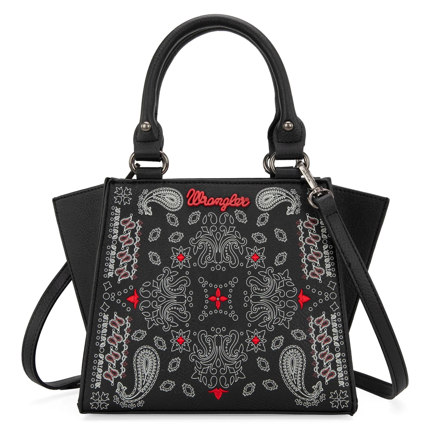 Wrangler Paisley Satchel Bag