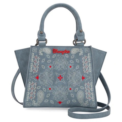 Wrangler Paisley Satchel Bag