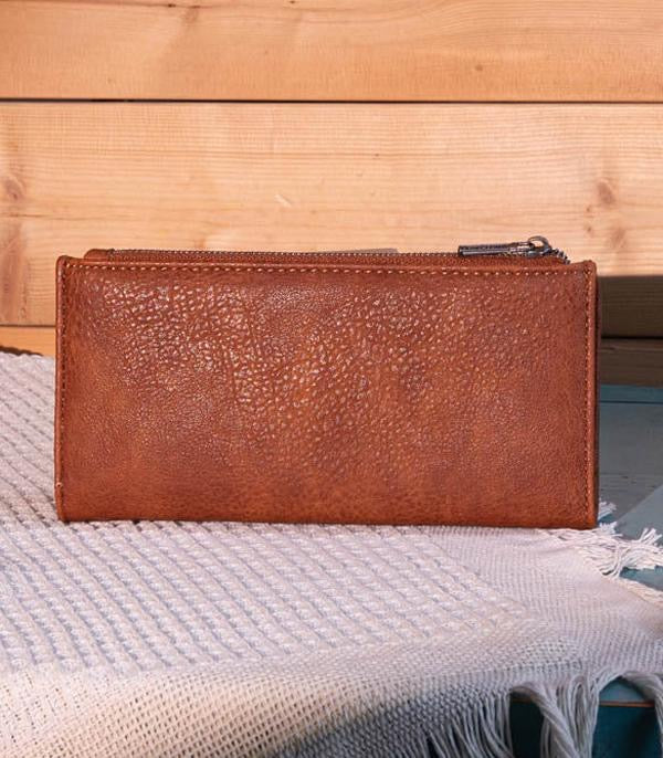 Wrangler Boot Scroll Embroidered Bi-Fold Wallet