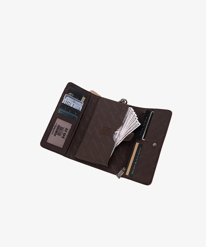 Dani Morgans x Wrangler Western Horizon Collection Tri-Fold Wallet