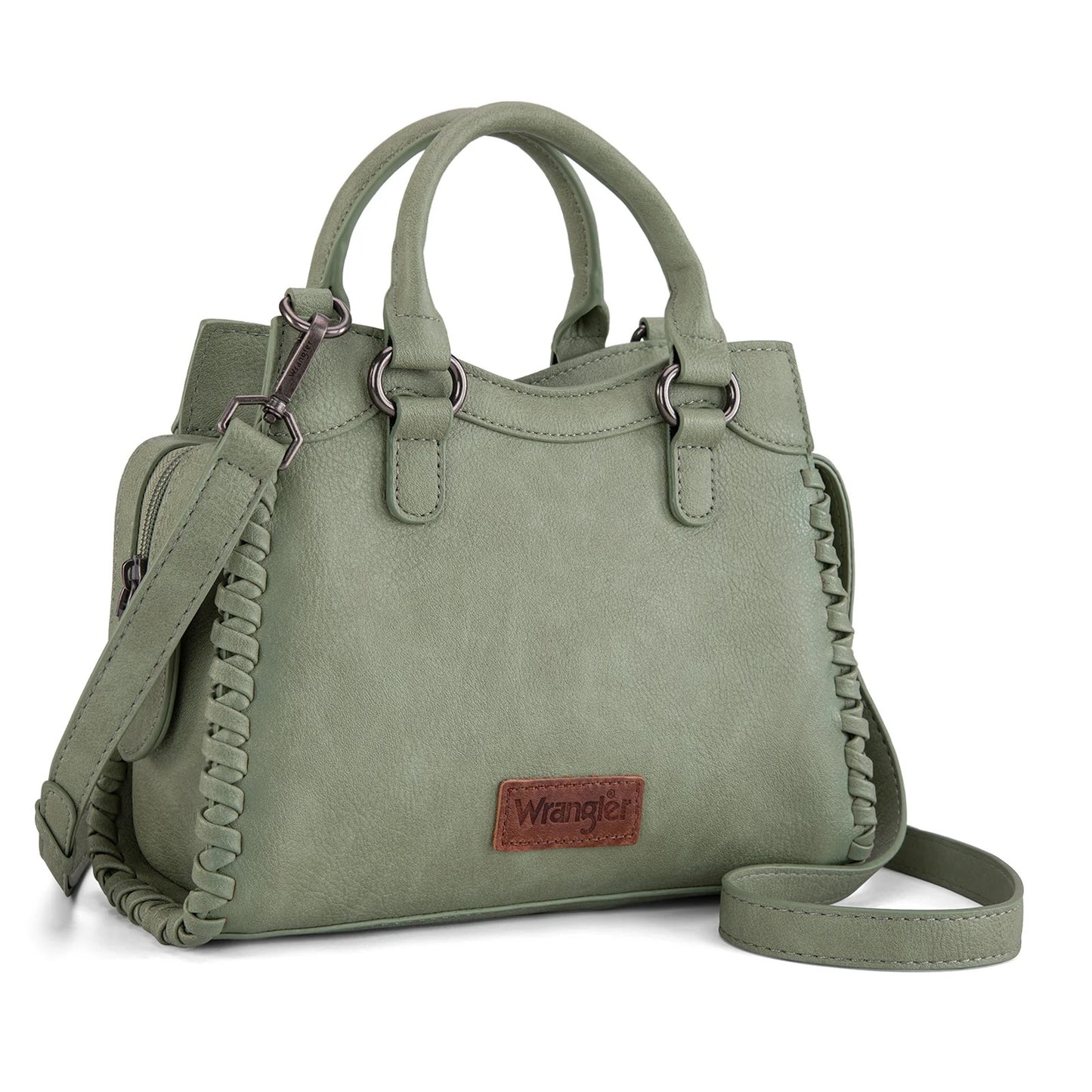 Wrangler Whipstitch Tote and Crossbody Bag