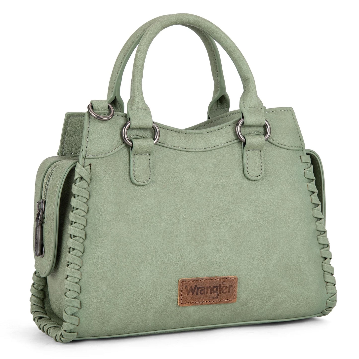 Wrangler Whipstitch Tote and Crossbody Bag