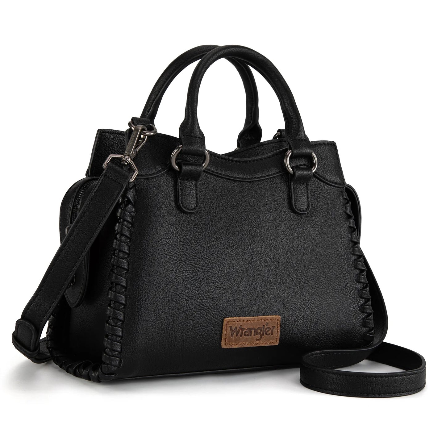 Wrangler Whipstitch Tote and Crossbody Bag