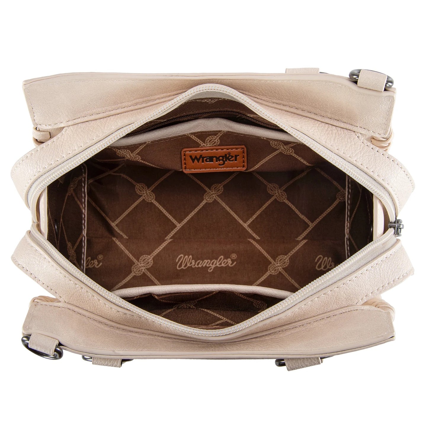 Wrangler Whipstitch Tote and Crossbody Bag