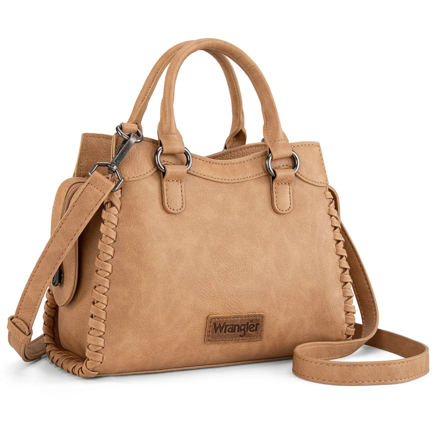 Wrangler Whipstitch Tote and Crossbody Bag