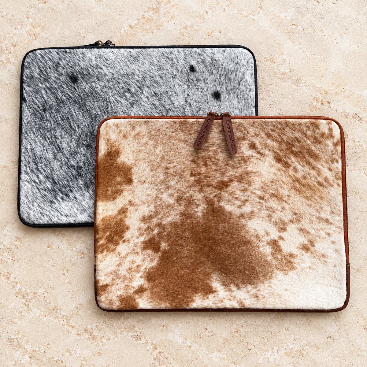 The Cowgirl Executive | Genuine Cowhide Laptop Sleeve